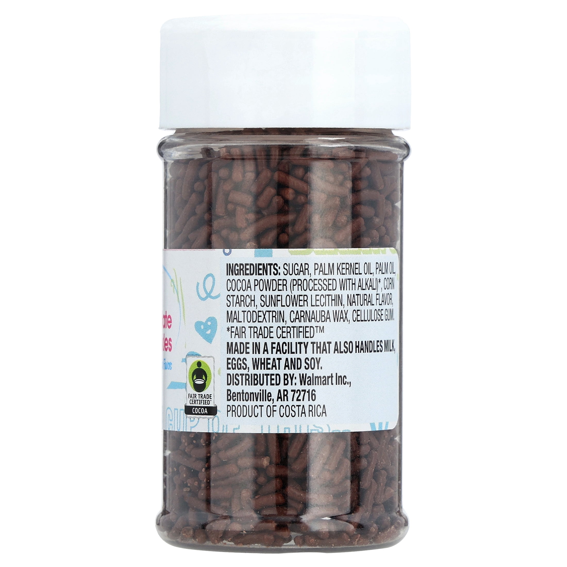 Great Value Chocolate Decorating Sprinkles, 2.5 oz