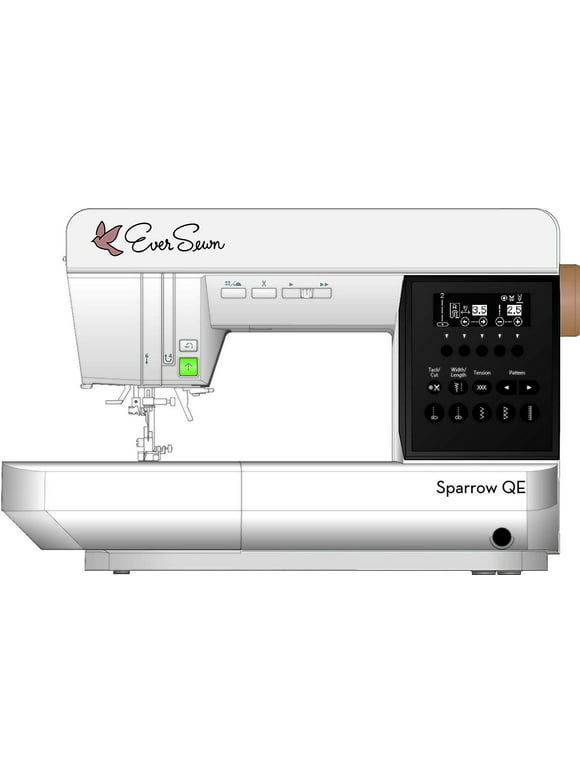 EverSewn Sparrow QE - Professional Sewing and Quilting Machine, White