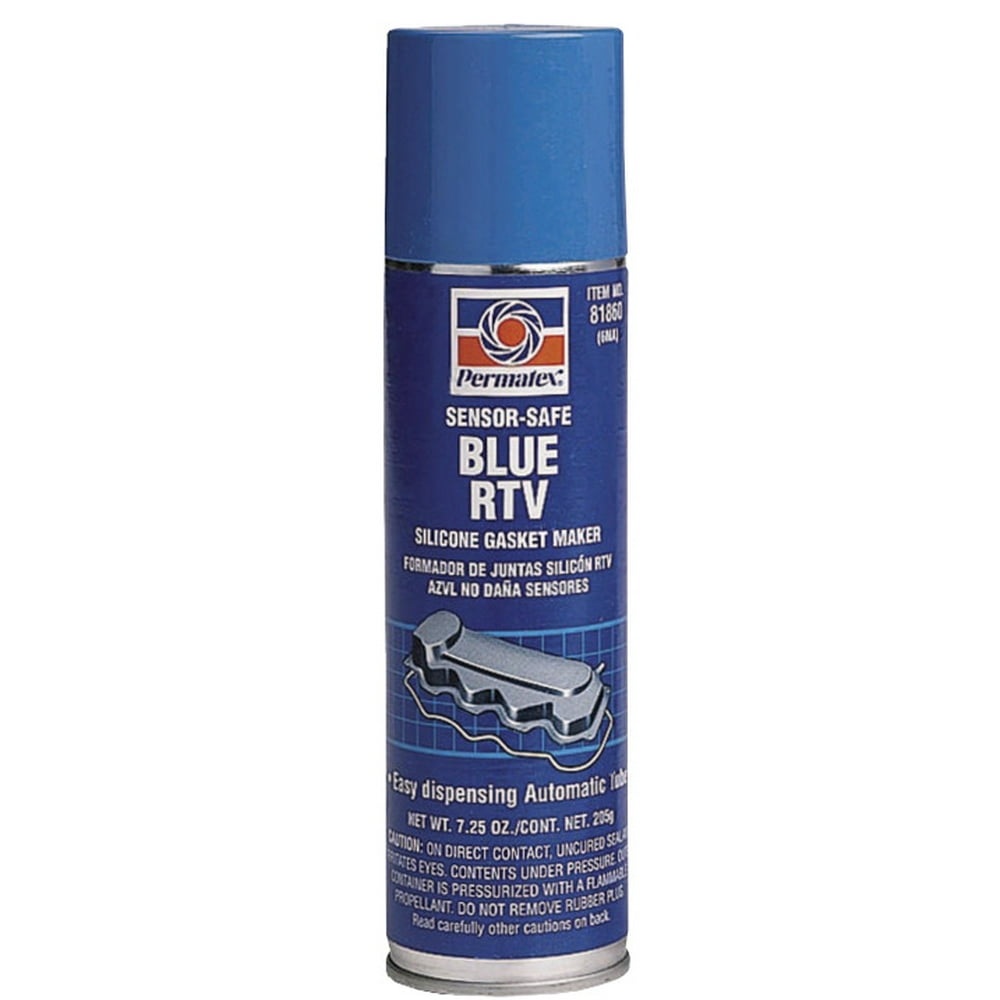 Permatex SensorSafe Blue RTV Silicone Gasket, 7.25 oz Automatic Tube