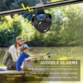 thumbnail image 2 of 4-Pack Electronic Fishing Bite Alarm with LED Light & Bell, Sensitive Fish Finder for Rods, Night Fishing & Ice Fishing, 2 of 5
