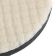 thumbnail image 6 of 6" Wool Felt Sponge Polishing Pad Hook and Loop Buffing Wheel with Hole Medium Polishing for Orbital Polisher, 6 of 6