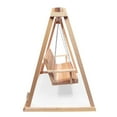 thumbnail image 4 of All Things Cedar AF90-S 7.5-ft Cedar Wood Outdoor A-Swing & Swing Set - 90L x 48W x 68H, 4 of 4