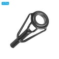 thumbnail image 3 of 2.6mm Stainless Steel Fishing Rod Tip Repair Kit Pole Ring Guide Replacement, Black 8 Pack, 3 of 5