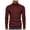 Red A, variant on SDNall Mens Mock Turtleneck Sweaters Solid-Color Casual Knitted Base Sweater Long Sleeve Lightweight Ribbed Sweater (Black,S-2XL)