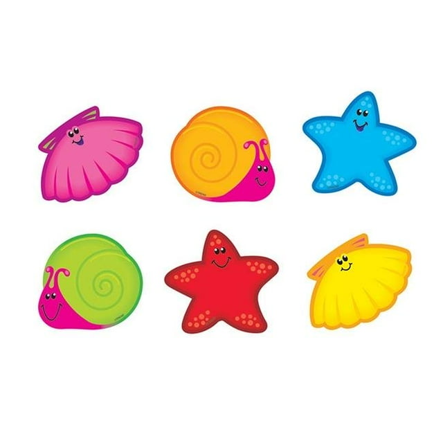 Trend Entreprises T-10806-6 Mer Amis Mini Variété Pack Mini Accents - Pack de 6