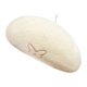 thumbnail image 5 of Boina elegante para mujer, ideal como regalo, bordada, perfecta para vacaciones, viajes y acampadas. Beige, 5 of 9