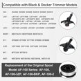 thumbnail image 3 of Carrete de repuesto para desbrozadoras de hilo, ampliamente compatible con los modelos Black Decker, líneas de nailon duraderas de alta resistencia para sistema de alimentación automática, longitud, 3 of 6