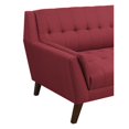 HN Home Aalto MidCentury Modern Tufted Loveseat