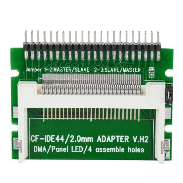 Tarjeta de memoria Compact Flash CF a tarjeta adaptadora HDD SSD para portátil IDE de 44 pines de 2,5 pulgadas