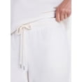 thumbnail image 4 of Joyspun Women's French Terry Knit Sleep Capri Pants, 25” Inseam, Sizes XS-3X, 4 of 5