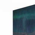 thumbnail image 2 of Luxe Metal Art 'Aurora Borealis In Norway Green' by Luxe Portfolio, Metal Wall Art, 36"x24", 2 of 9