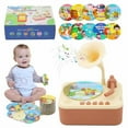 thumbnail image 3 of Kids Record Player, Kids Phonograph with 99 Cards, Story Telling & Songs & DIY Record, Toddler Music Toys Ideal for Boys Girls 3 4 5 Year Old, 3 of 6
