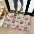 thumbnail image 2 of Pioneer Flower Floral Print Pattern Door Rugs,Washable Non Slip Door Mats Indoor,Decorative Door Mats,Entry Mat Indoor for Entrance,Bedroom,Kitchen,Bathroom,16"x24", 2 of 6