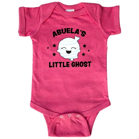 

Inktastic Cute Abuela s Little Ghost with Stars Gift Baby Girl Bodysuit