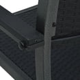 thumbnail image 5 of vidaXL 5 Piece Garden Dining Set Black, 5 of 5