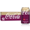 Coca-Cola Cherry Vanilla Soda Pop Fridge Pack Cans, 12 fl oz, 12 Pack