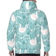 thumbnail image 7 of Wukai Swan And Flowers4 Print Men Hoodies Fleece Sweatshirts Long Sleeve Sweaters Pullover Fall Outfits Winter Clothes-XX-Large, 7 of 7