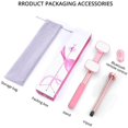 thumbnail image 4 of facefd Folding Bluetooth Selfie Stick Tripod with Double Fill Light for Mobile Phone Remote Control Selfie Stick Tripod, 4 of 9