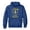 11-Blue491, variant on Women's City-Printed Hoodie Retro Urban Daily Travel Hooded Sweatshirt