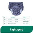 thumbnail image 4 of Reusable Cotton-Polyester Urinary Incontinence Underwear for Men & Elderly - Washable Adult Leakproof Underwear with 3-Layer Absorbent & TPU Waterproof Design, Comfortable Incontinence Solution for, 4 of 5