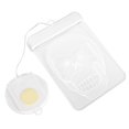 thumbnail image 1 of Halloween Decorative Light, Halloween Skull Light 3D Wide Use Laser Engraving Suction Cup Fantastic Decoration 97% Light Transmission For Holiday ANGGREK AC7102, 1 of 8