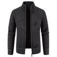 thumbnail image 1 of Chaquetas para hombres Abrigos Abrigos Moda Otoño e invierno Cuello alto Suéter Chaqueta de lana informal Odeerbi ODB-5, 1 of 6