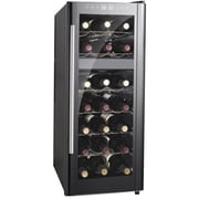 Haier 18Bottle Thermal Electric Wine Tower Storage, Silver