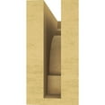 thumbnail image 4 of 3"W x 9"D x 6"H Classic New Brighton Rough Cedar Woodgrain TimberThane Corbel, Primed Tan, 4 of 6