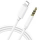 thumbnail image 1 of Cable Adaptador Lightning a Auxiliar Macho 3.5mm Conexión Directa, 1 of 3