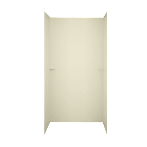Swan Solid Surface 72'' x 48'' x 36'' Three Panel Shower Wall