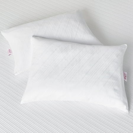 nue by Novaform Gel Memory Foam Micro-Cushion Pillows, King Size, Fresh & Cool Washable, White