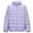 Purple, variant on Ruyang Lightweight Puffer Jacket For Teens Boys Girls Winter Warm Quilted Down Coat Mock Neck Zip Up Windproof Outwear