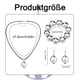thumbnail image 2 of Trío de joyas estilo discoteca, aretes, collar, pulsera, aretes redondos de moda, colgante de discoteca minimalista, adecuado para fiestas y la vida diaria, uso como accesorio de disfraz (plata), 2 of 8