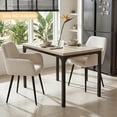 thumbnail image 2 of Mesa de comedor Plegable FurnitureR para 4-6 personas Beige, 2 of 9