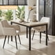 thumbnail image 2 of Mesa de comedor Plegable FurnitureR para 4-6 personas Beige, 2 of 9