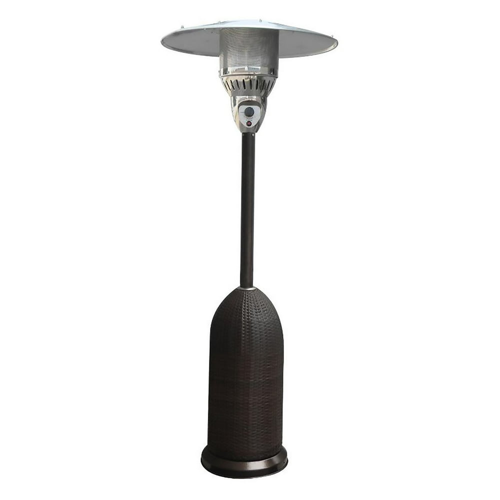 Hanover Outdoor 7Ft. 41,000 BTU Round Wicker Propane Patio Heater