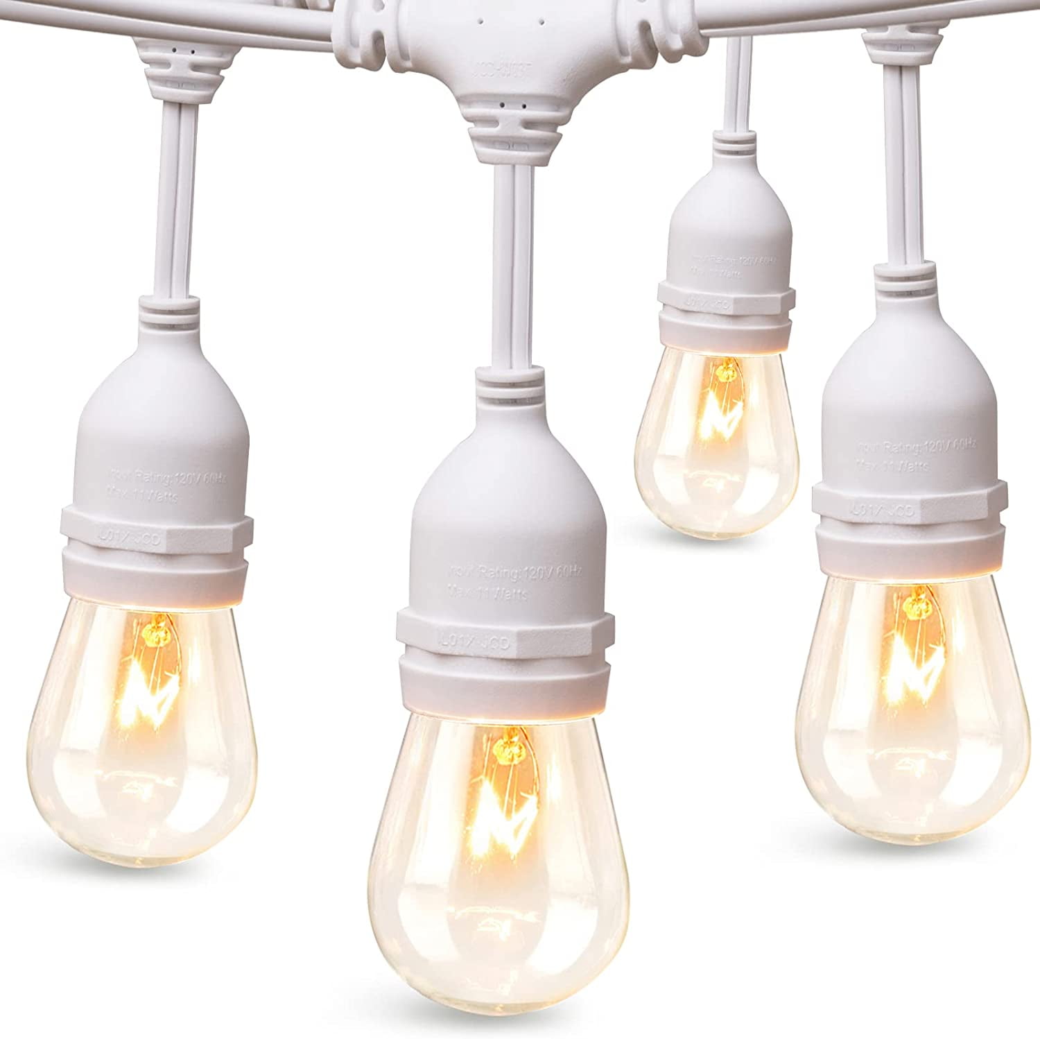 addlon Outdoor String Lights Vintage Bulbs