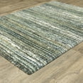 thumbnail image 3 of Oriental Weavers Galileo Area Rug - GAL07 - 3'10" x 5'5" - in Green/ Blue - Modern Industrial Style, Stain Resistant, Family and Pet Friendly , Entrway, Bedroom Rug, 3 of 5