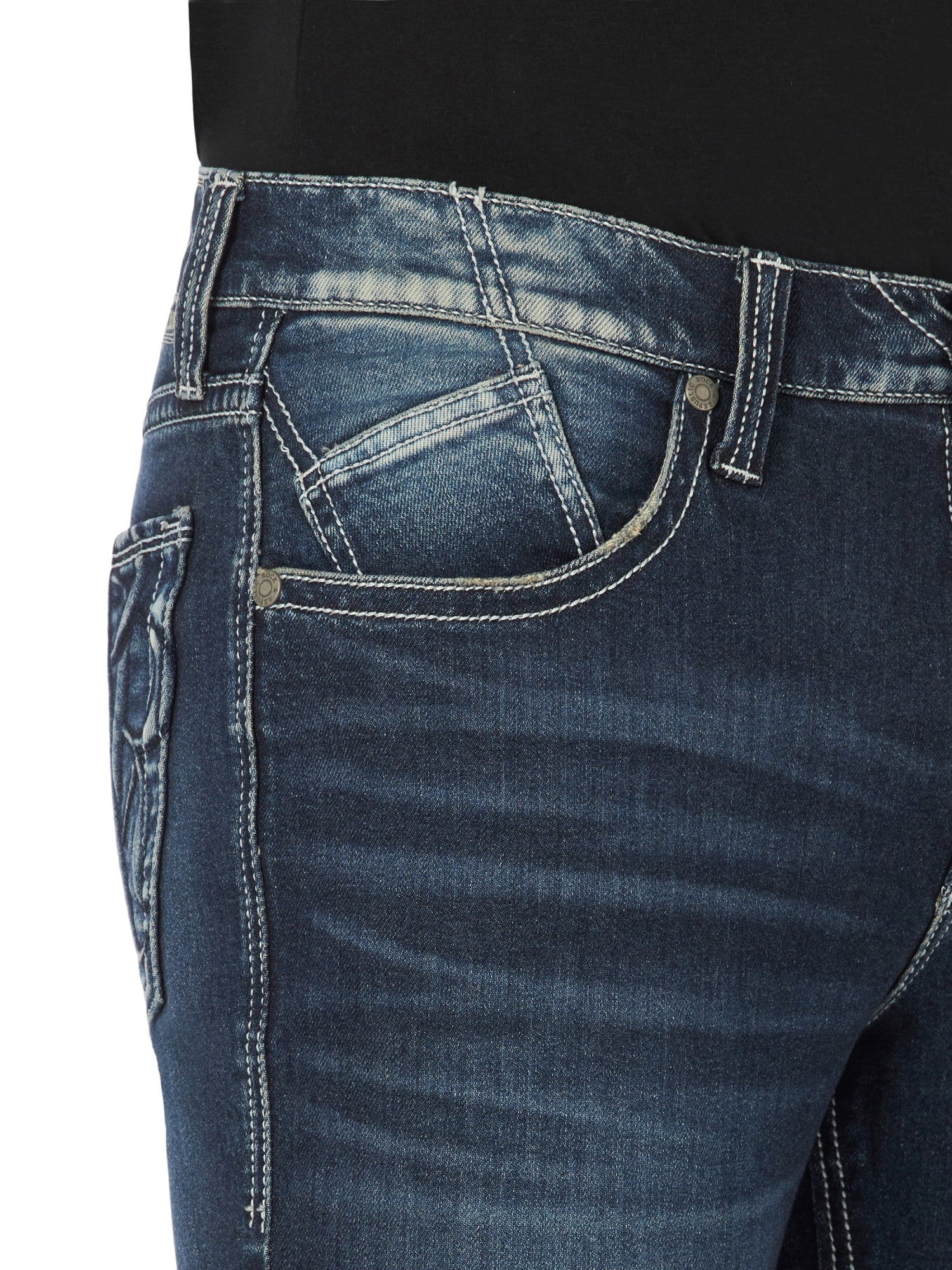Rock & Republic Men's Relaxed Straight Leg Jean with Ultra Comfort Denim