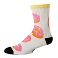 thumbnail image 2 of Men's Novelty Funny Saying Athletic Crew Socks, If You Can Read This, Bring Me Some Donut, Fun Gripper Socks, 2 of 4