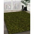 thumbnail image 3 of Ahgly Company Machine Washable Indoor Square Transitional Midnight Gray Area Rugs, 8' Square, 3 of 7