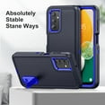thumbnail image 3 of JTCASES Compatible with Samsung Galaxy A14 5G Case Heavy Duty Protective Rugged Phone Case, Full Body Anti-dust Shockproof Drop Proof Armor Durable Cover for Galaxy A14 5G 6.6 inch, Deepblue/Royalblue, 3 of 9