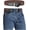 Coffee, variant on Magic Buckleless Men's Stretch Belts: Comfort Revolution- Hook-Loop Adjustable No Buckle Elastic Belt for Jeans Khaki, 32-48"