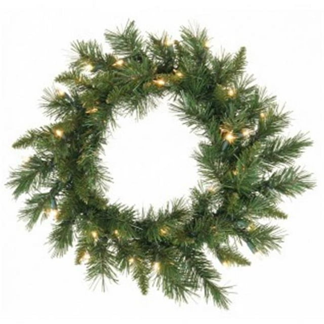 Vickerman Couronne de Pin Impérial de 30 Po avec 50 Lumières Claires