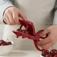 thumbnail image 2 of Double Head Cherry Pitter Tool Efficient Stone Removal Food Grade Rustproof Steel Kitchen Utensil, 2 of 3