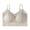Khaki, variant on Women Sexy Full Lace Seamless Underwear Backless Tank Bra Comfortable Supportive Lingerie Elegant Design Soft Breathable