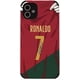 thumbnail image 1 of Ronaldo Jersey Phone Case Soccer Case For Iphone 14 Pro Max Thin Leather Silicone Shockproof, 1 of 3