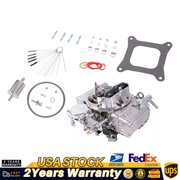 4 Barrel Carburetor 600 CFM for Holley 0-1850S 4160 Manual Choke Carb Set