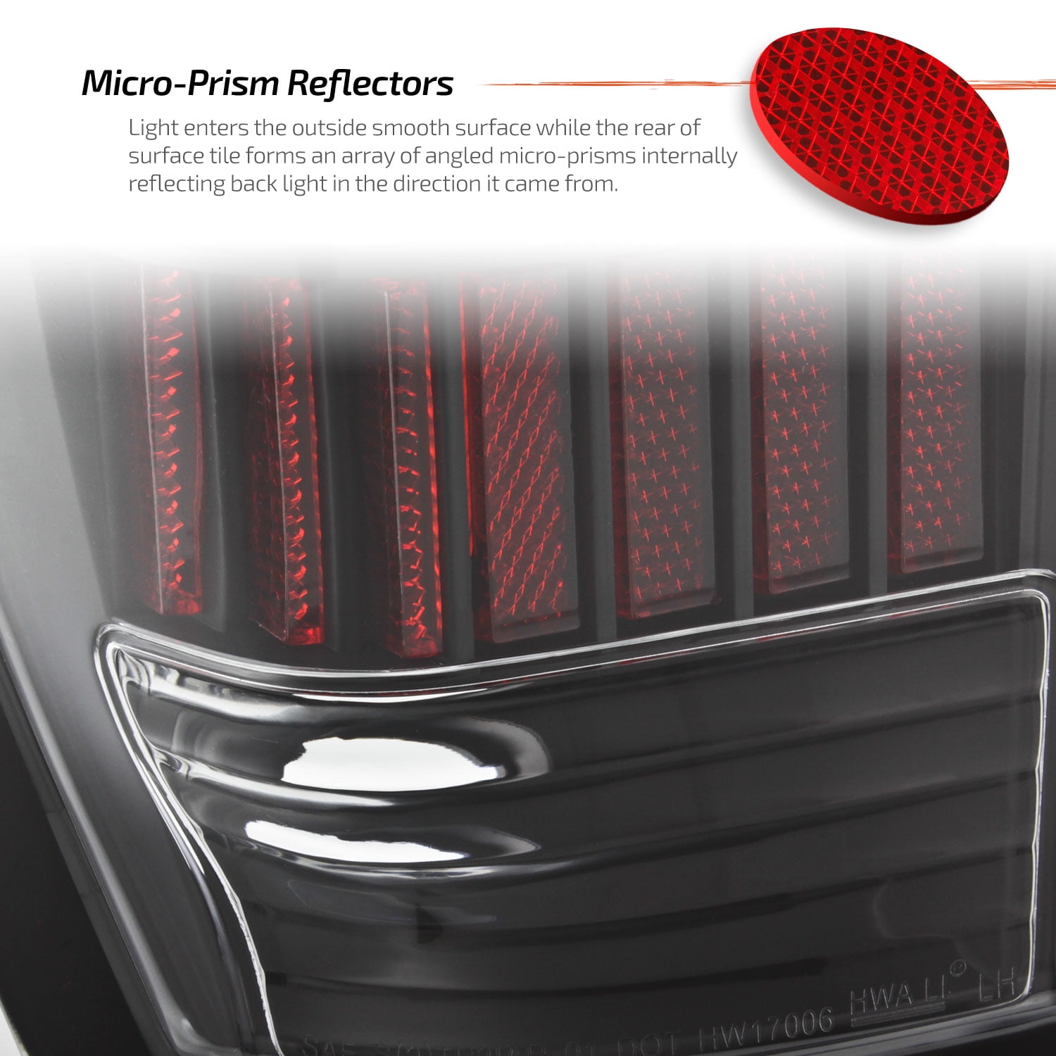 AKKON - Fits 2002-2006 Chevy Avalanche 1500 2500 LED [Tube Bar] Black Tail Lights Brake Lamp Left+Right Pair 03 04 05