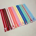 thumbnail image 3 of 20 Pcs Resin Zippers Colorful Zippers with Ring Pulls for Sewing Crafts Bags DIY, 3 of 5